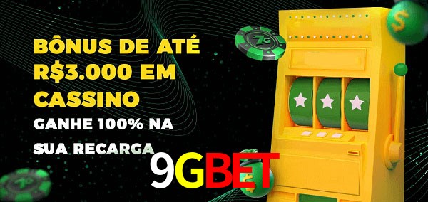 9GBET melhor bônus de depósito